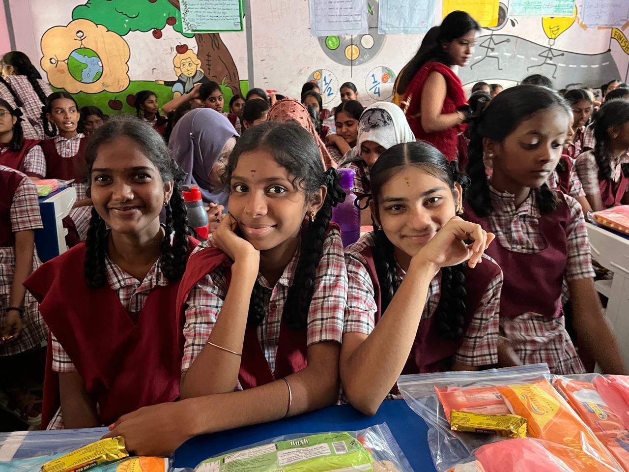 Menstrual hygiene awareness in schools